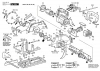 Bosch 0 601 568 103 Gks 65 Circular Hand Saw 230 V / Eu Spare Parts